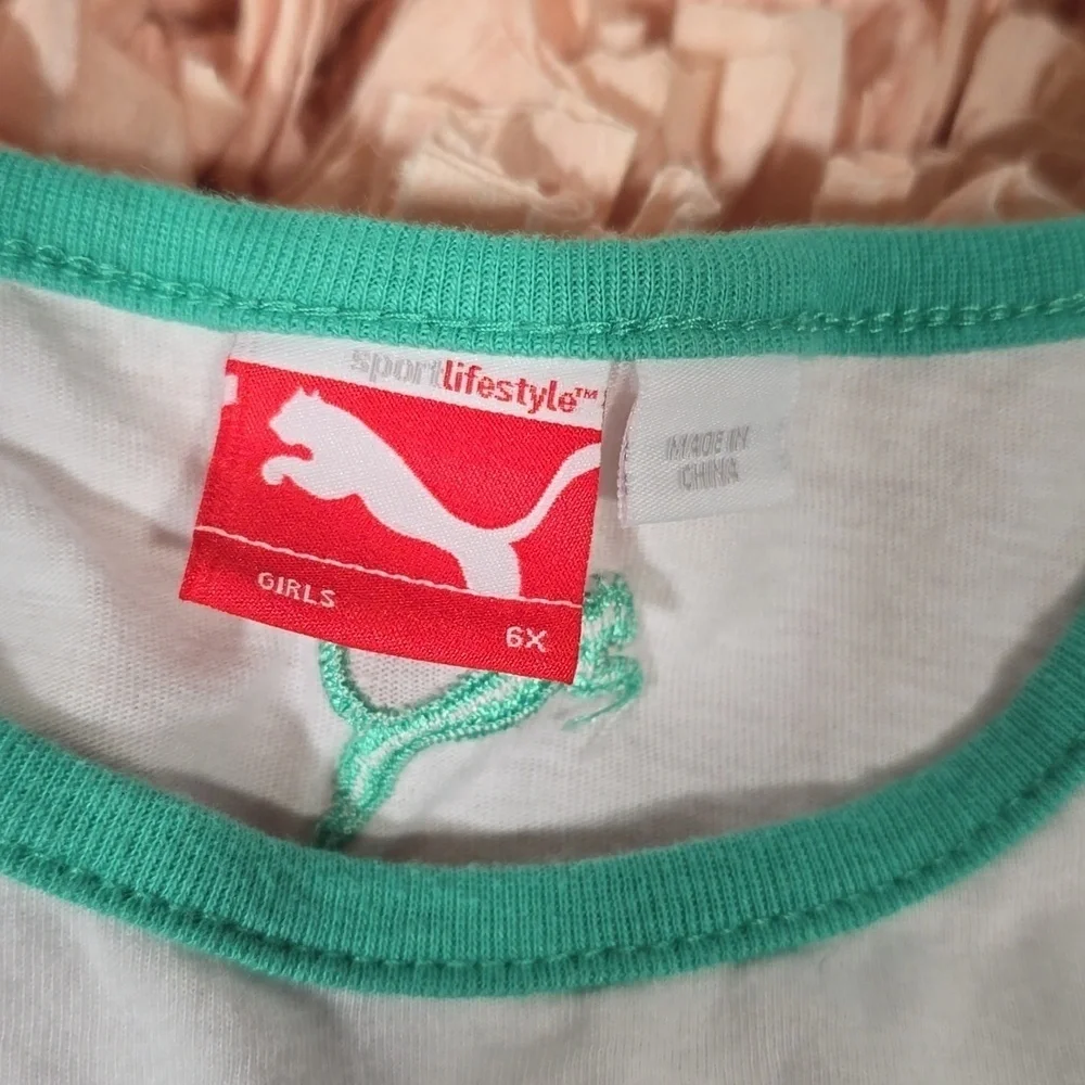 Girls Puma t shirt